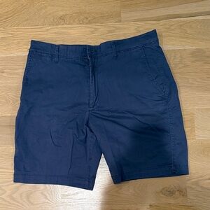 Goodfellow & Co Dark Blue Flat Front Shorts